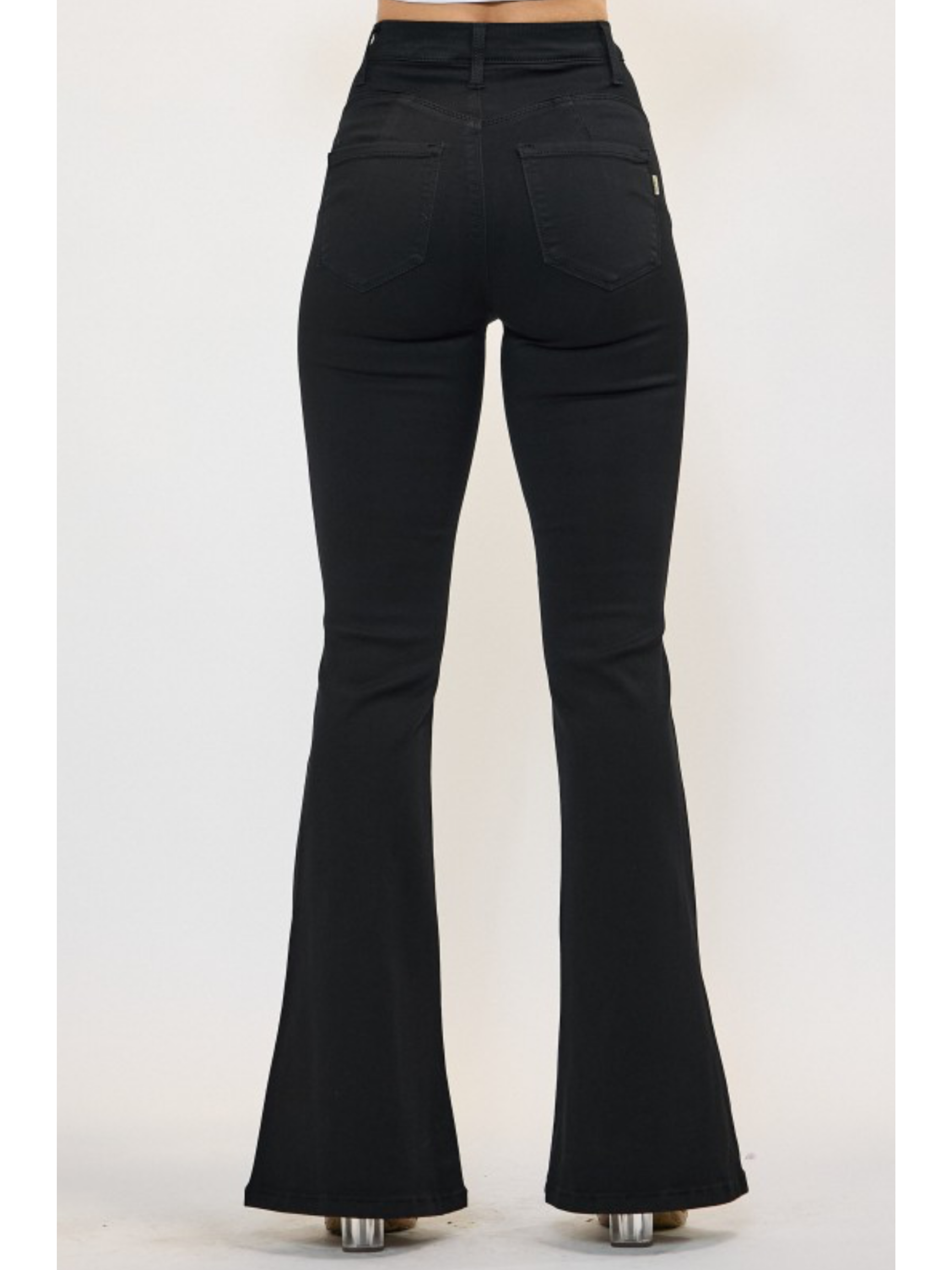 Flare jeans high rise