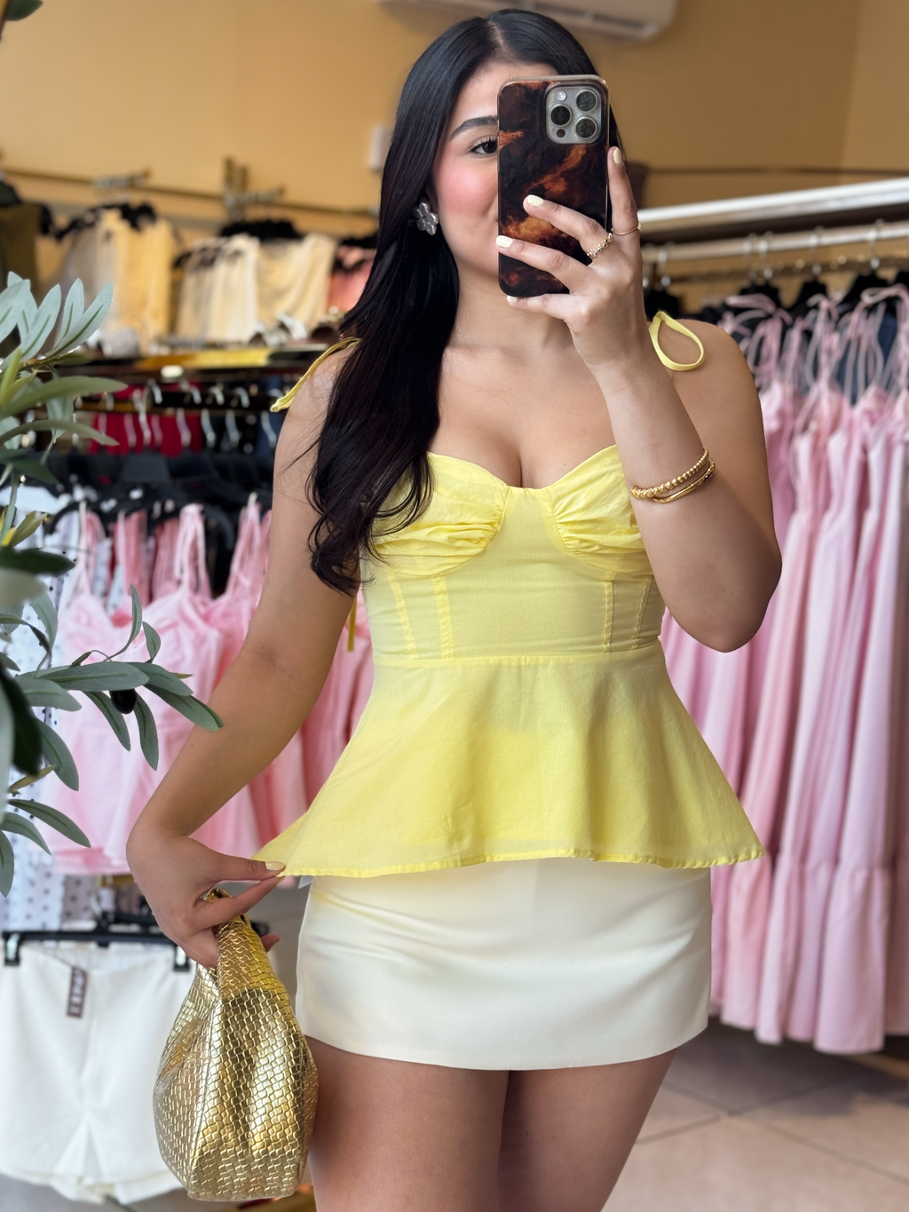Blusa de tirantes