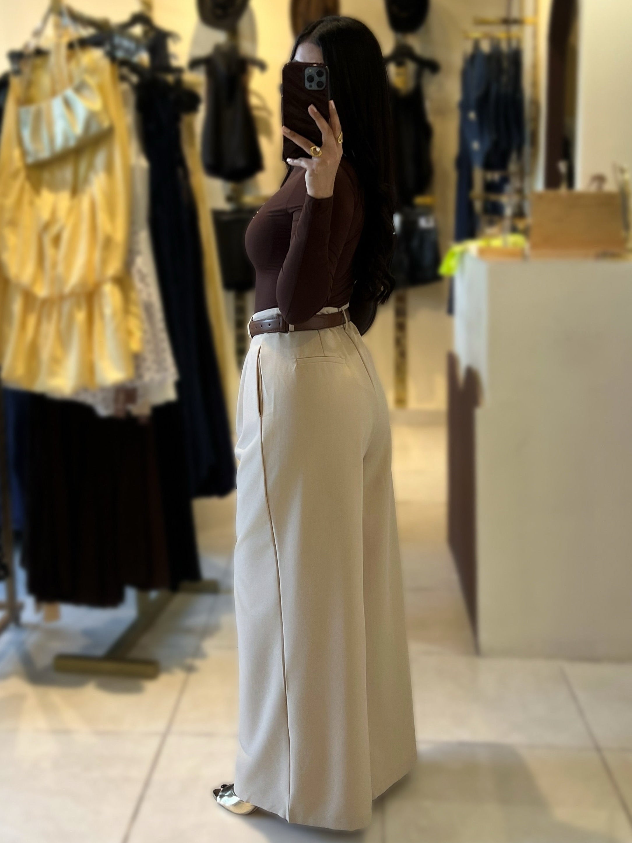 Pantalón de tela