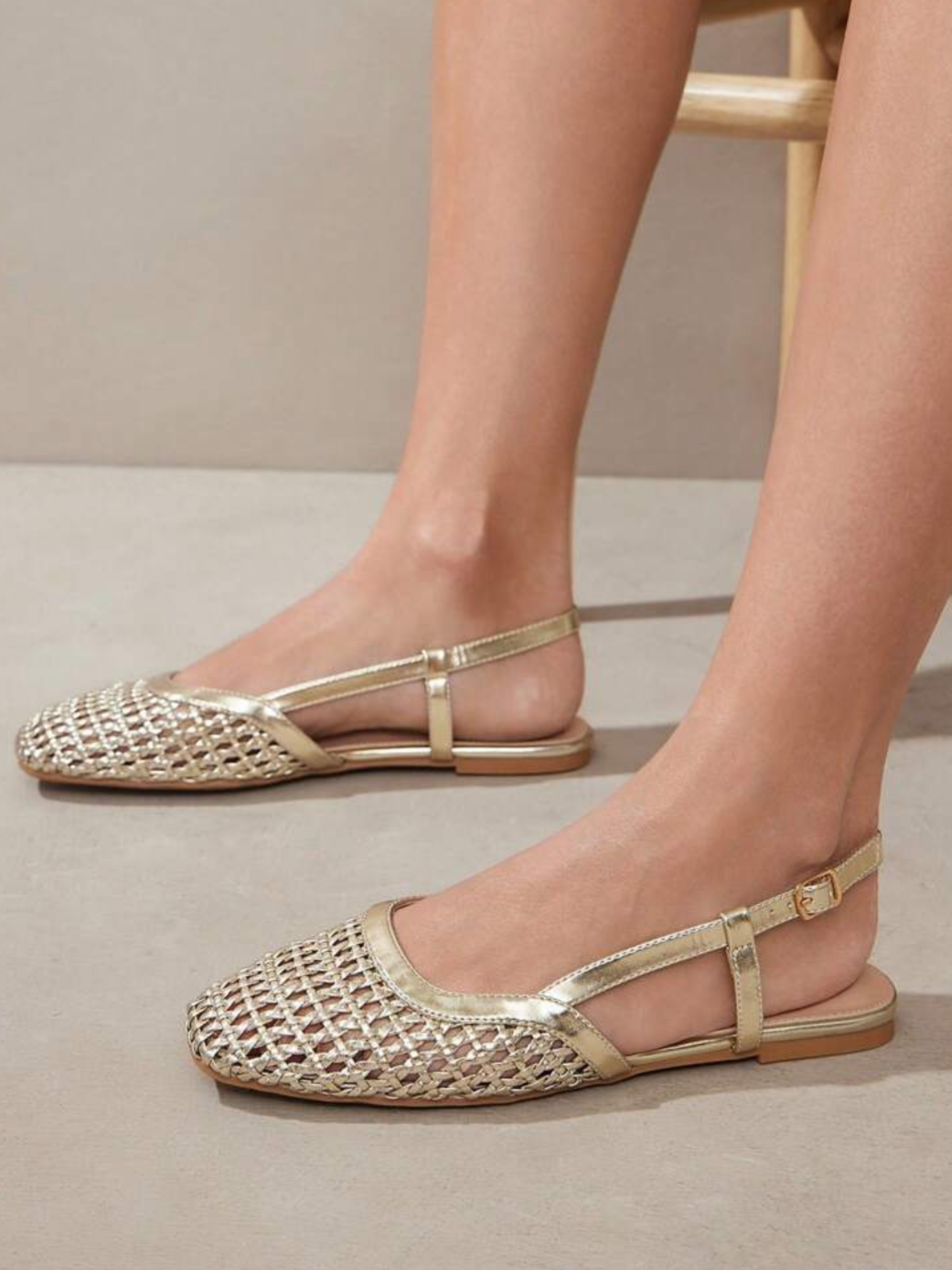 Flats doradas