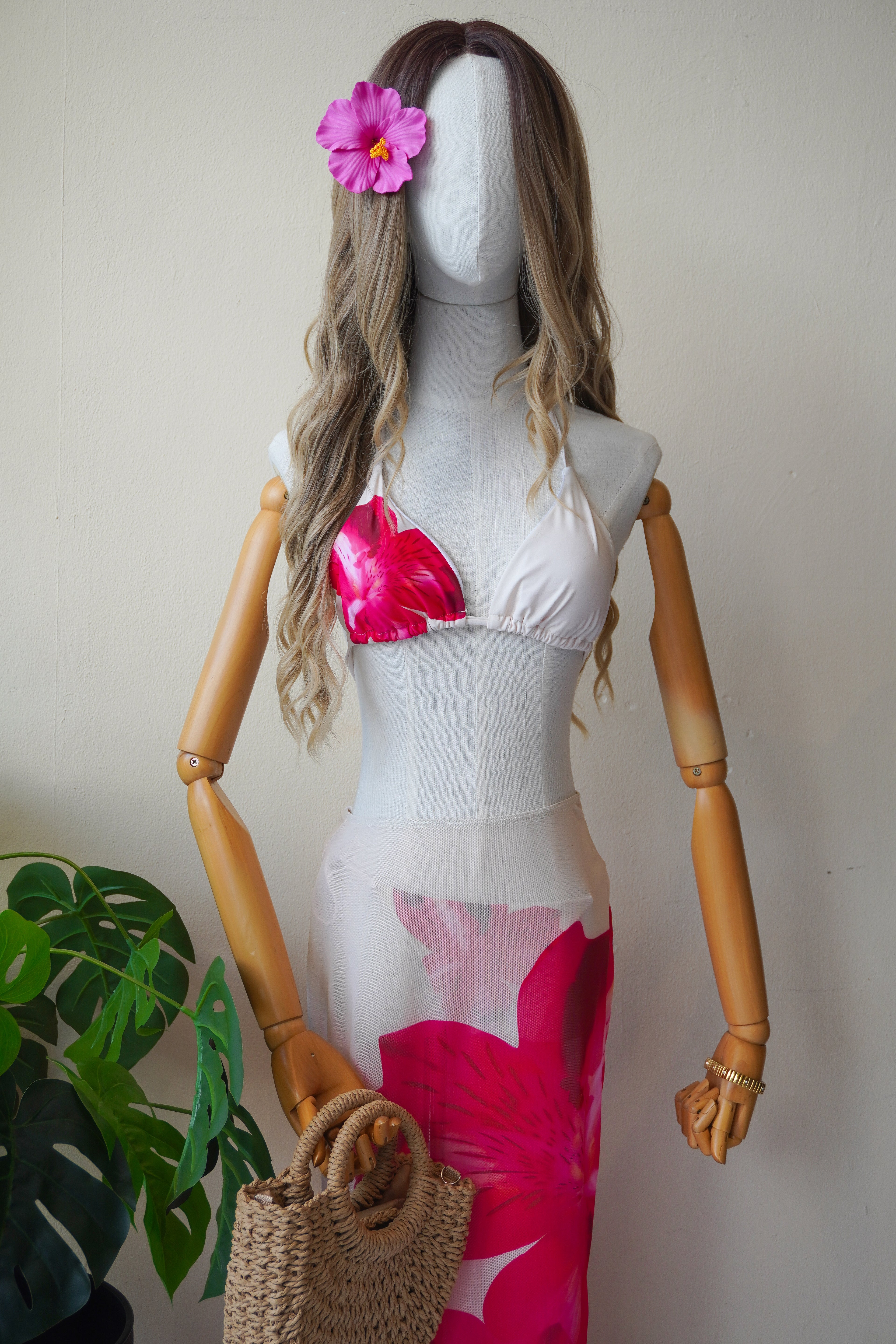 Traje de baño estampado