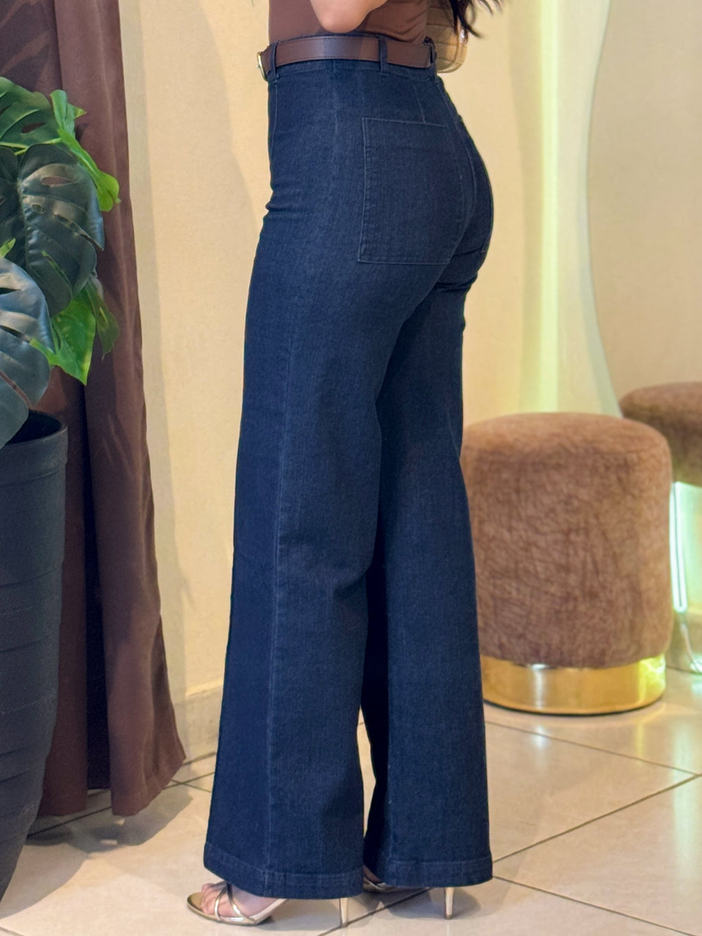 High Waist wide leg