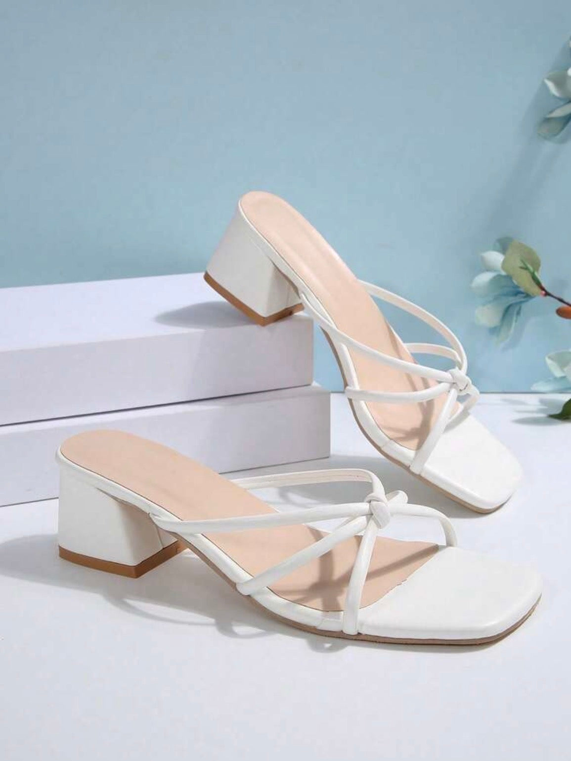 Tacones blancos