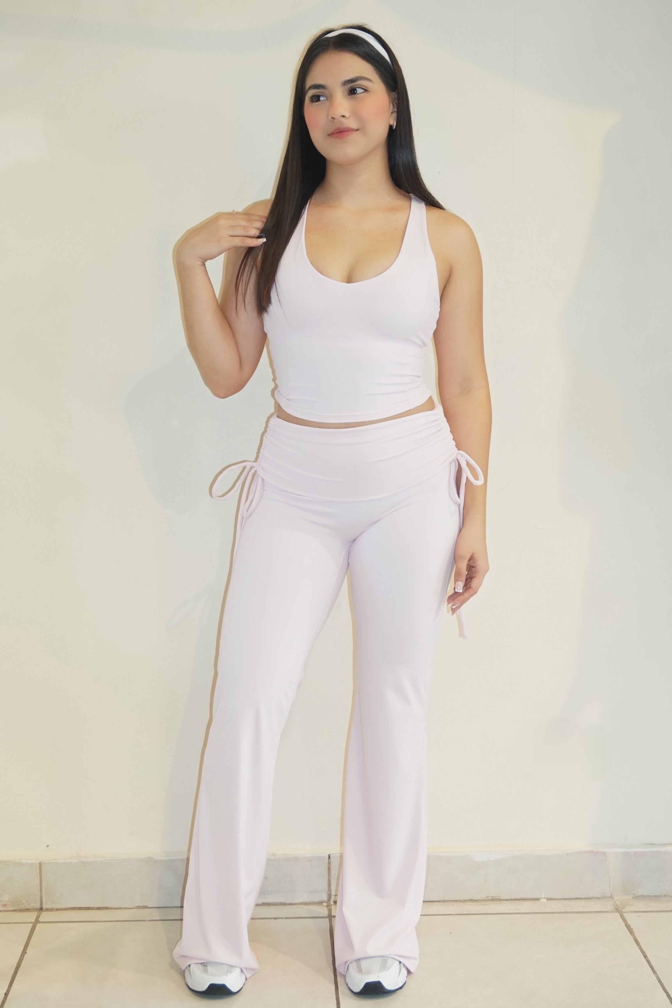 Conjunto deportivo rosa