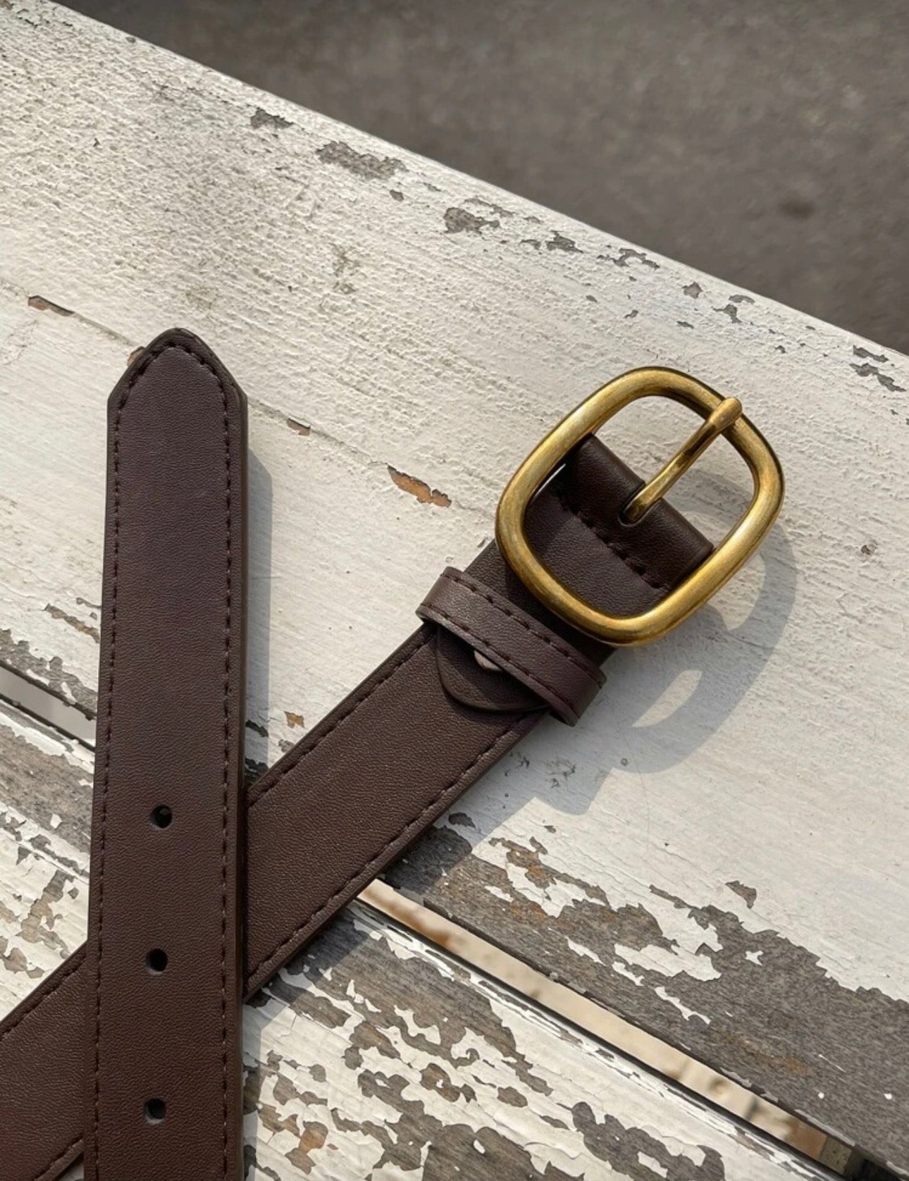 Cinturón marrón