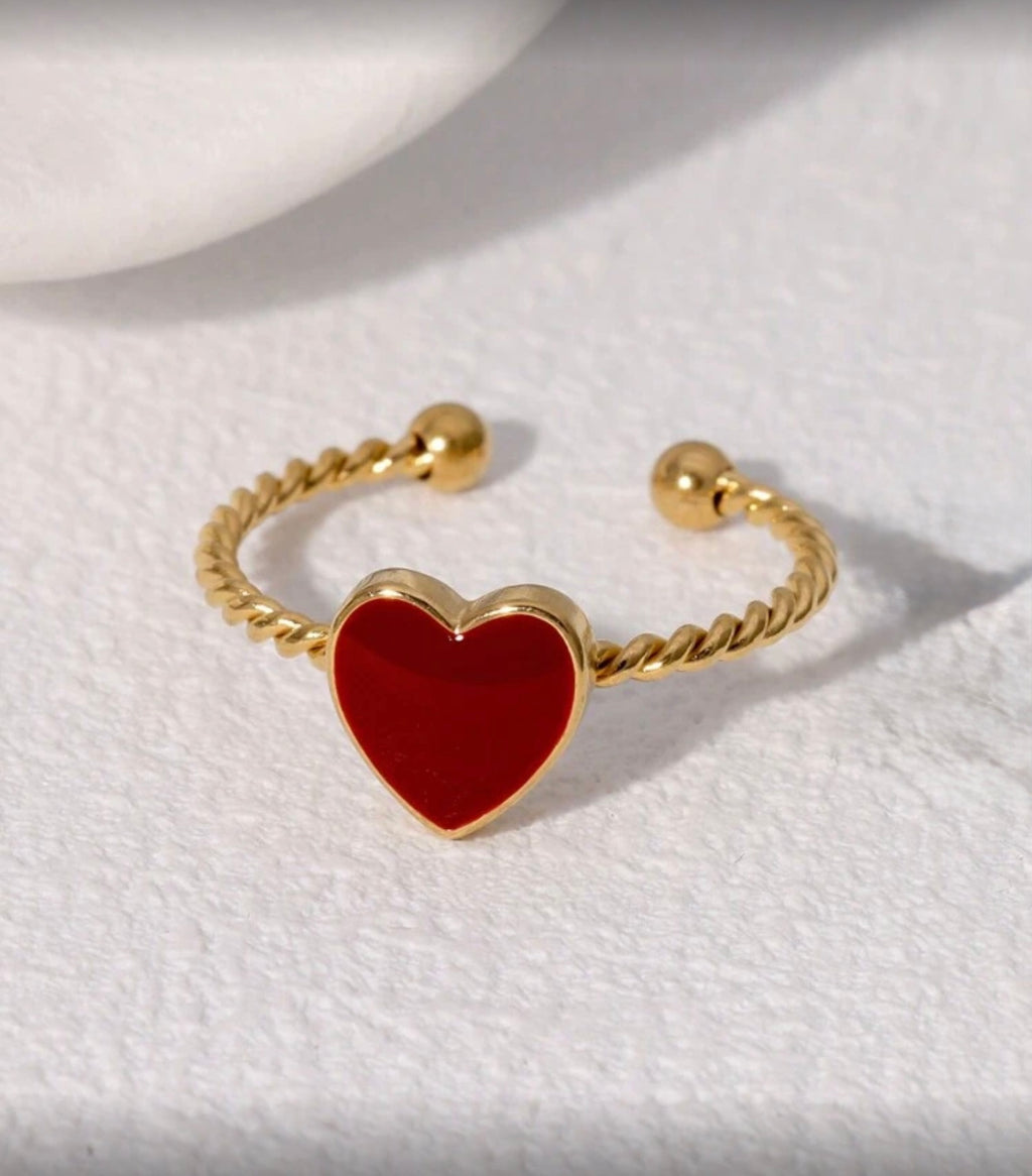 Anillo de corazón