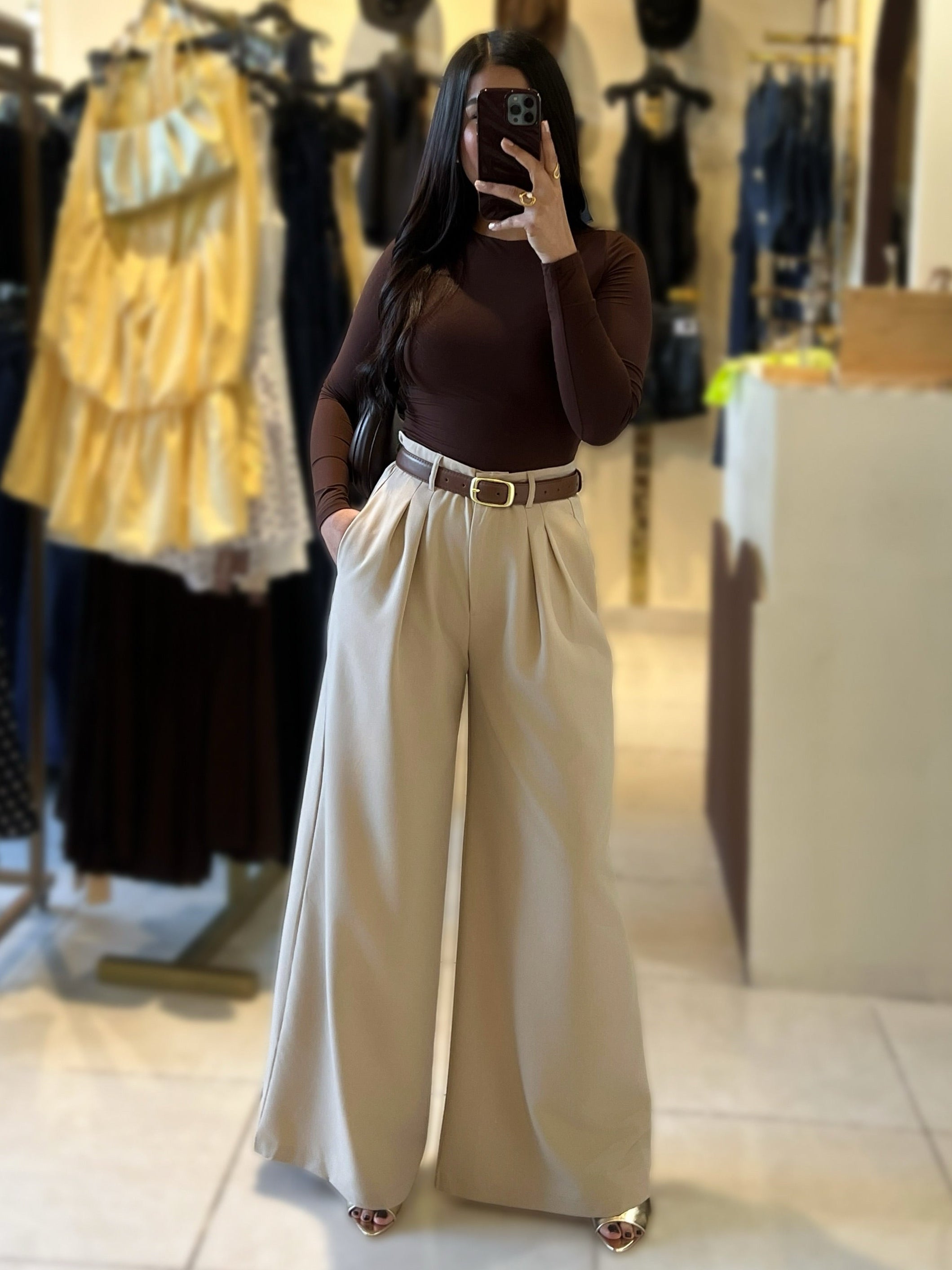 Pantalón de tela