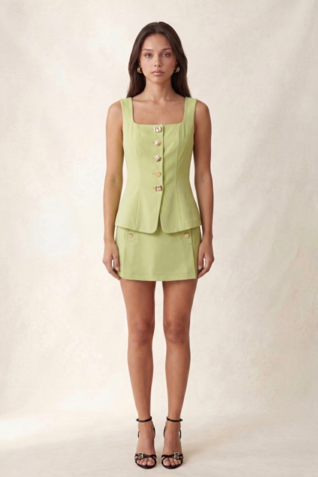 Conjunto vest y skort