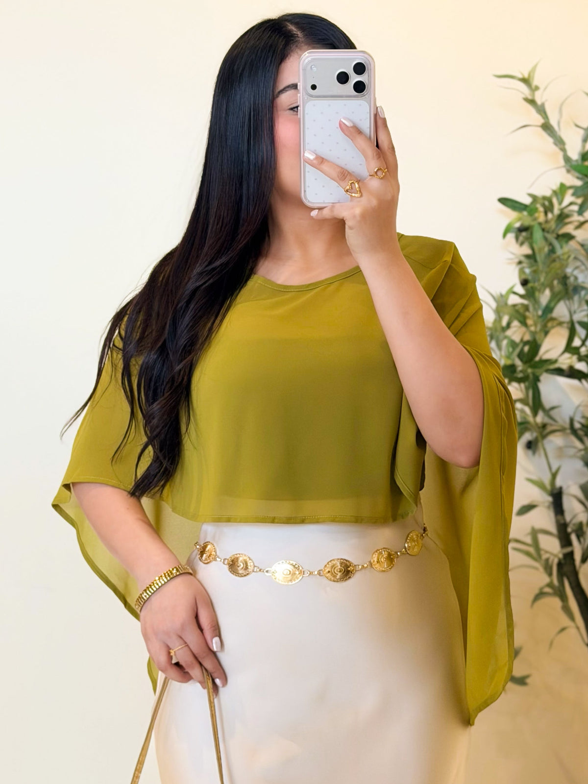 Blusa verde lima