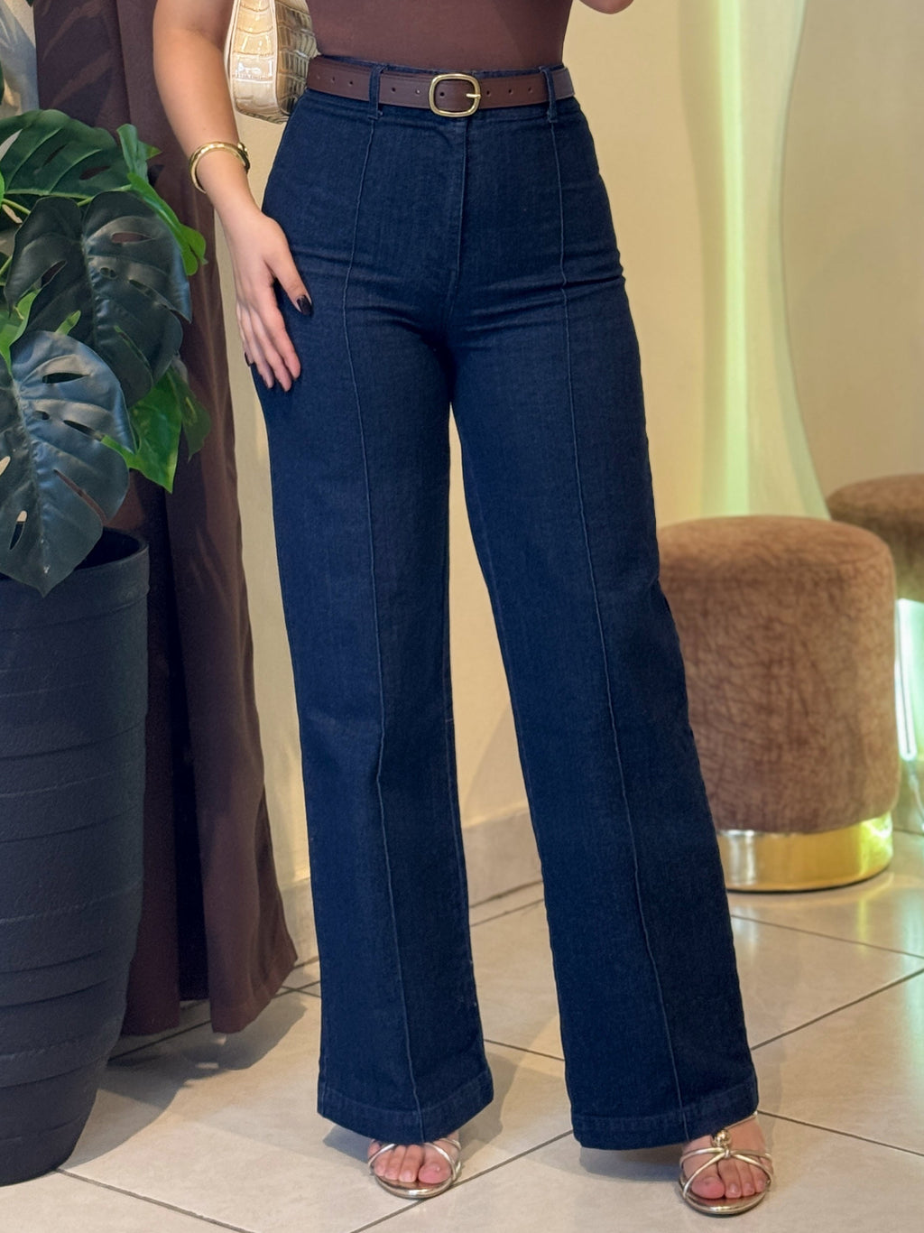 High Waist wide leg