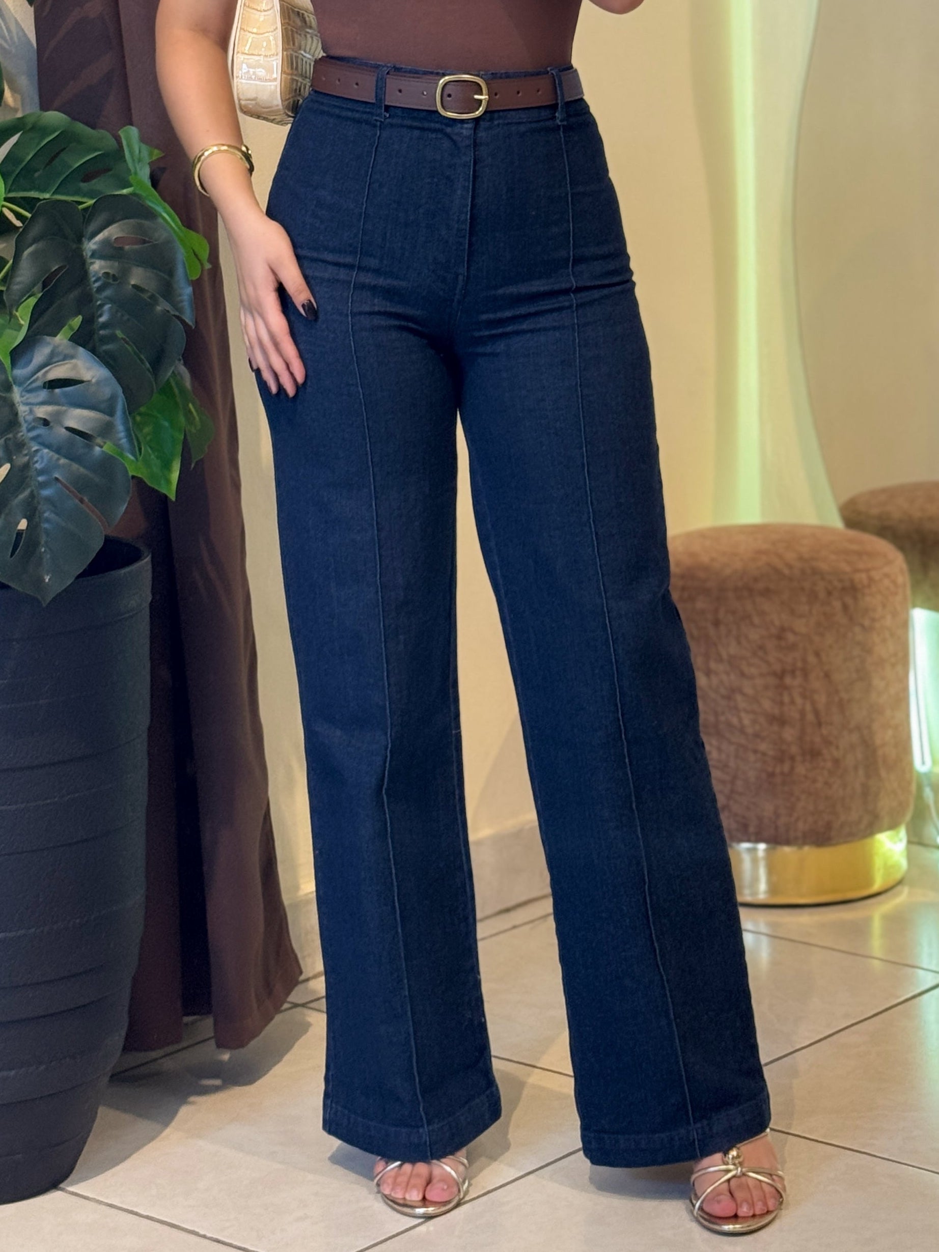 High Waist wide leg