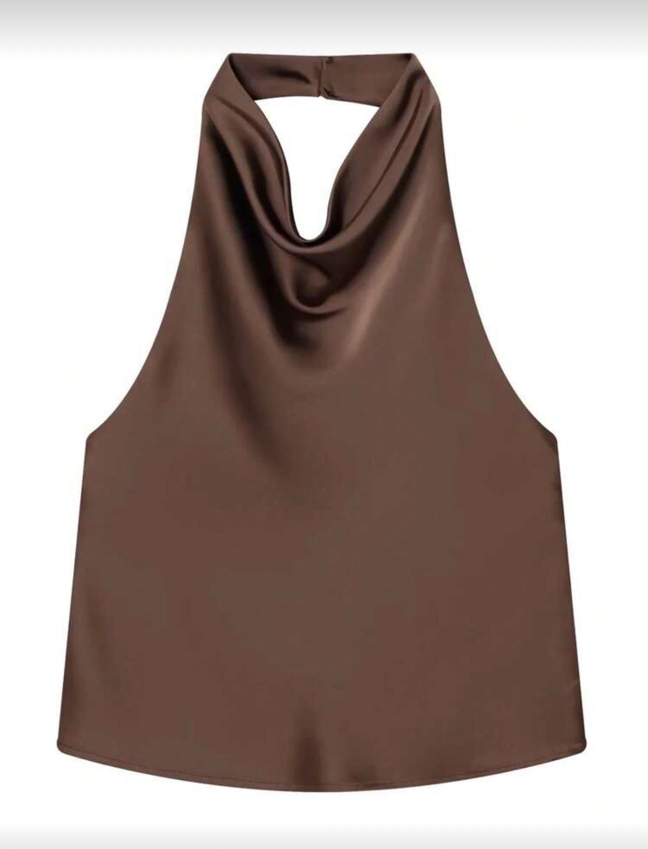 Blusa satinada