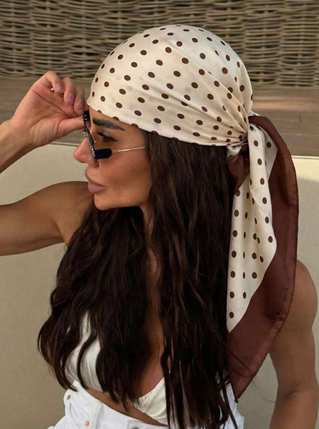 Pañuelo polka dot