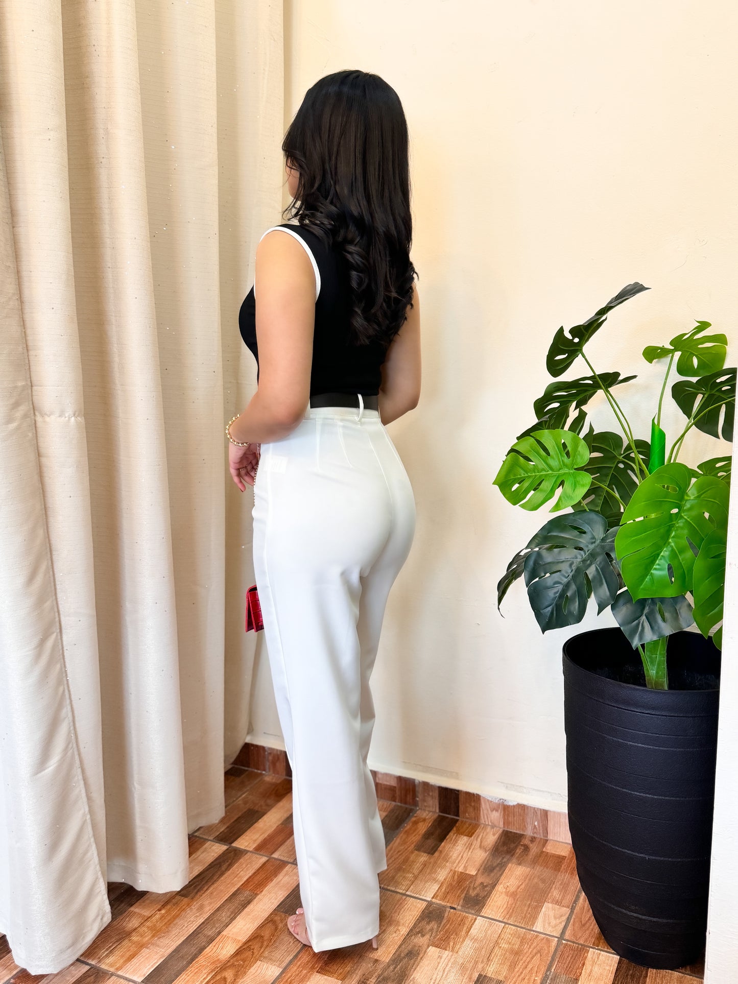 Pantalón de tela