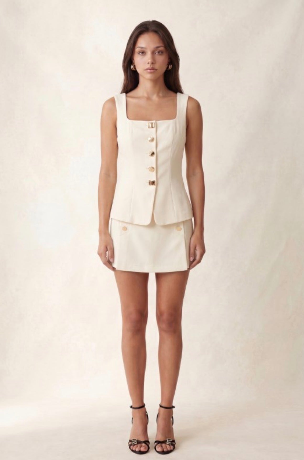 Conjunto vest y skort