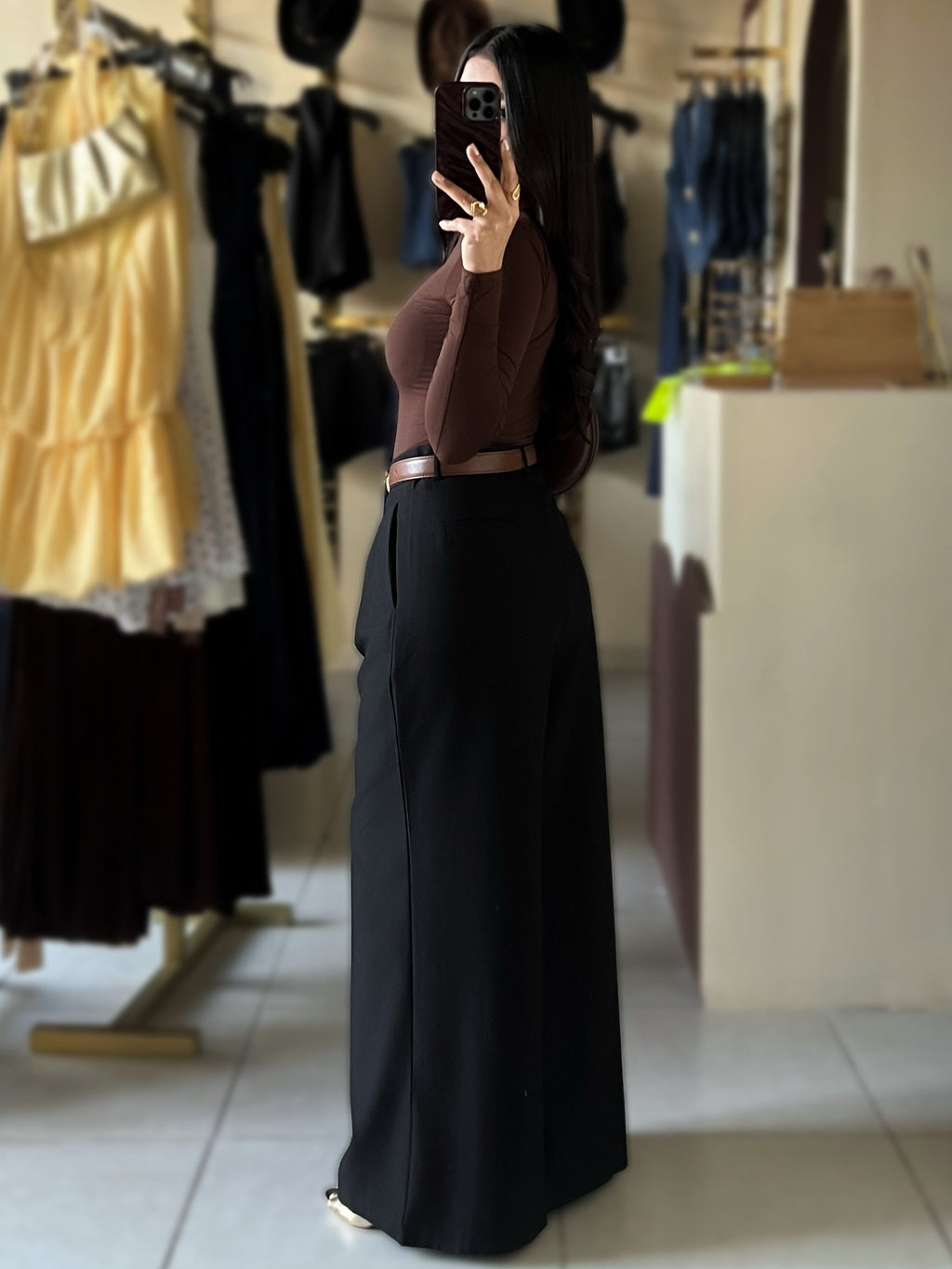 Pantalón de tela