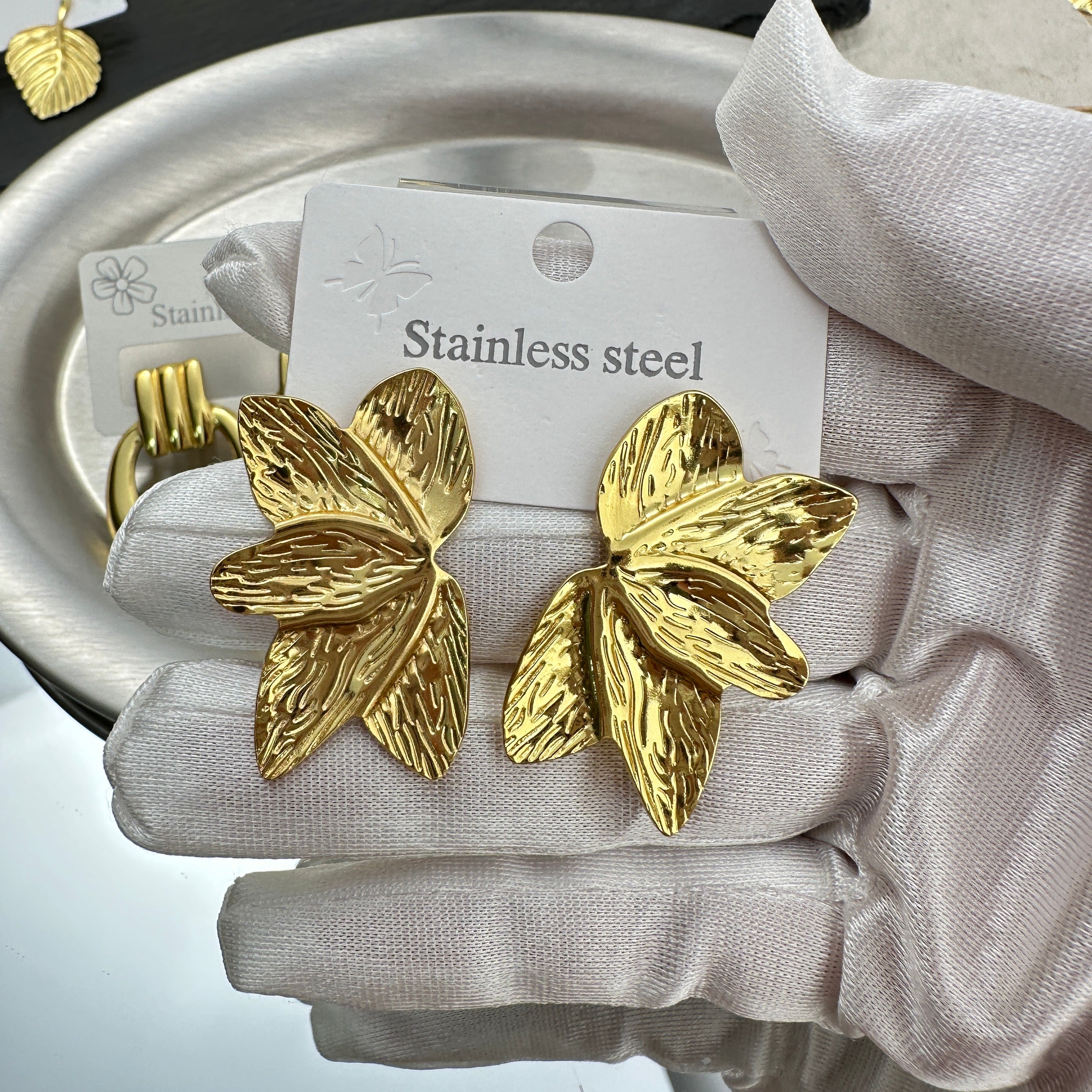 Aretes acero inoxidable