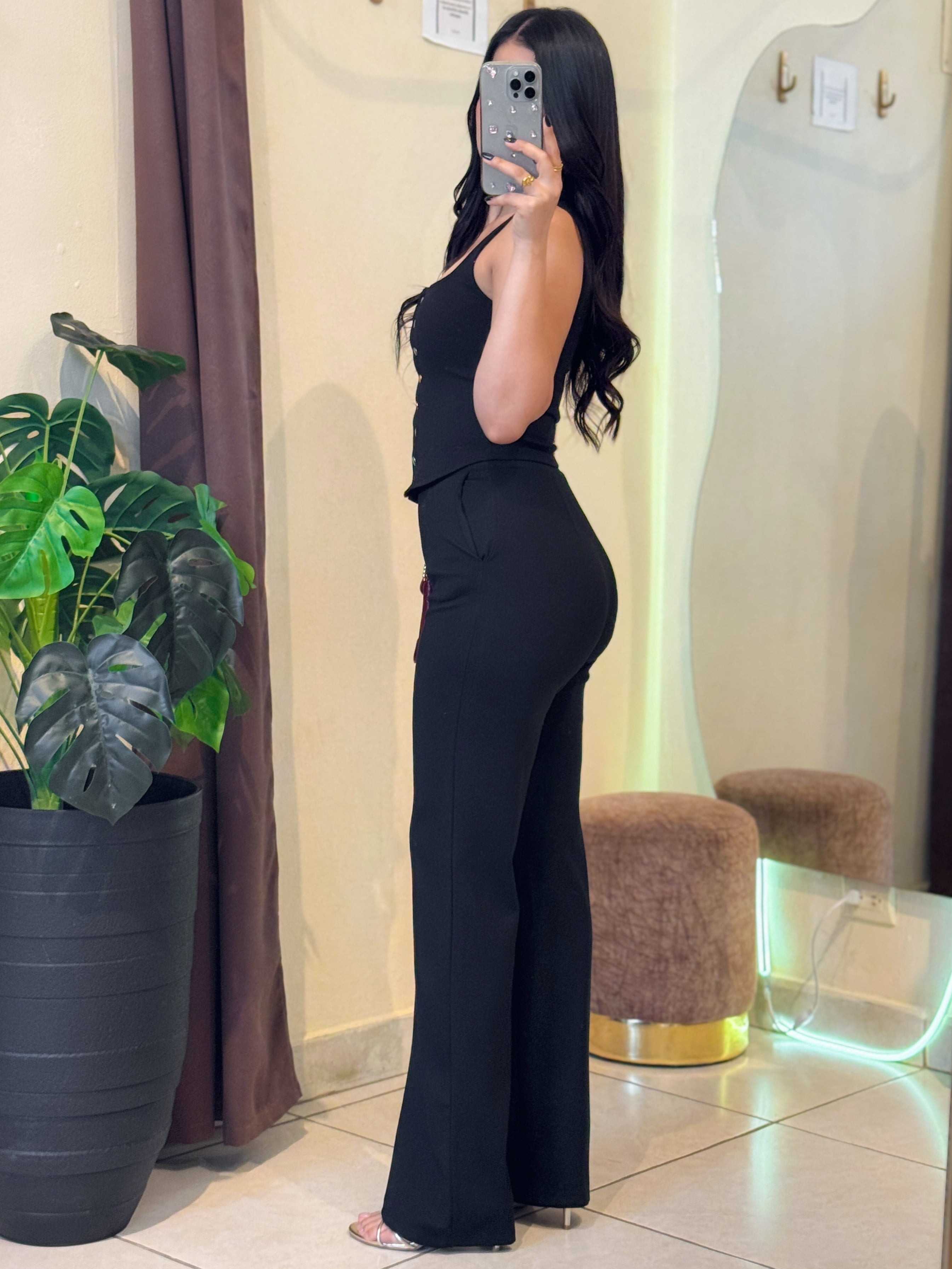 Conjunto vest y pantalón