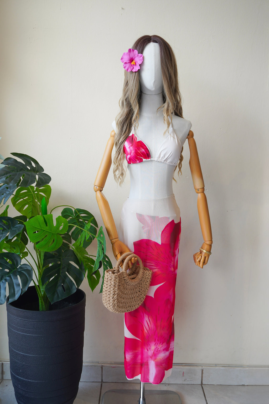 Traje de baño estampado