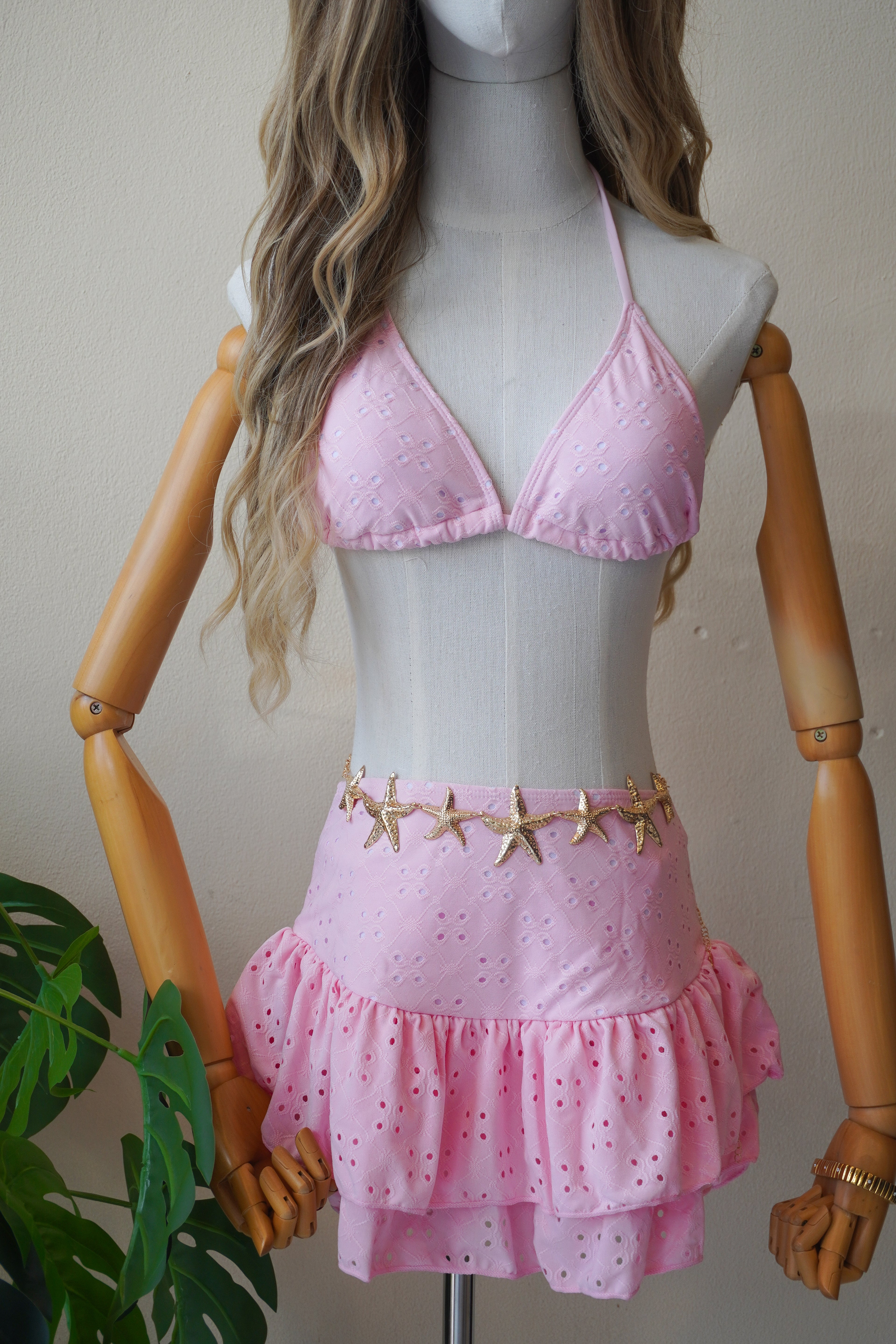 Traje de baño rosado