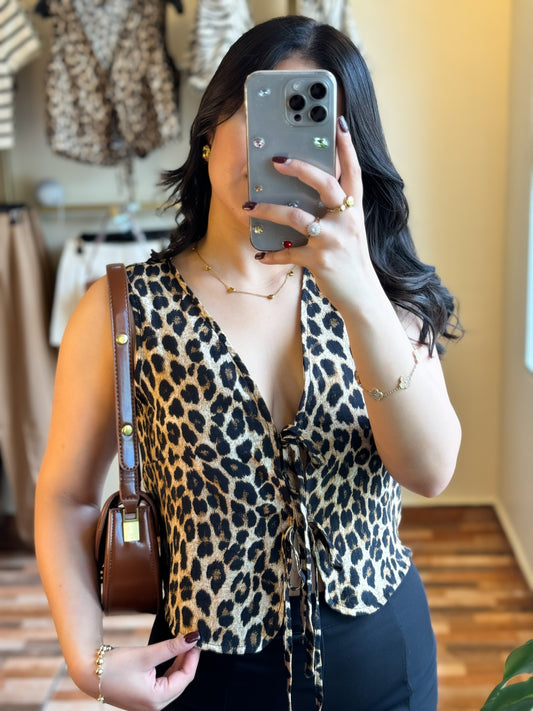 Top animal print