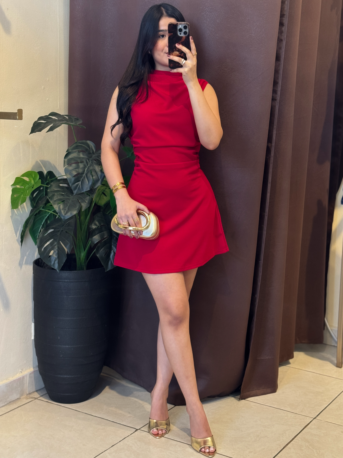 Mini Dress asimétrico