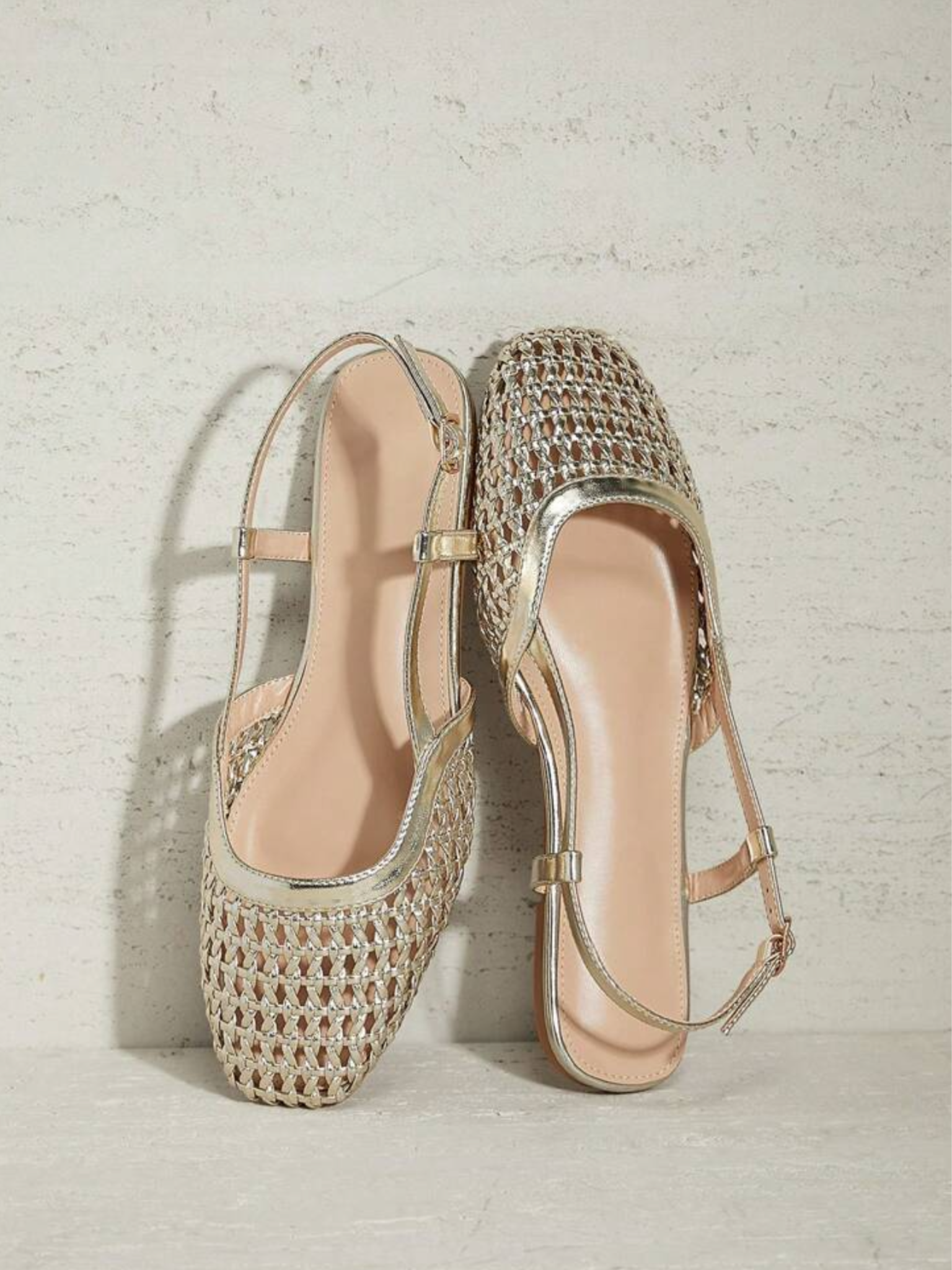 Flats doradas