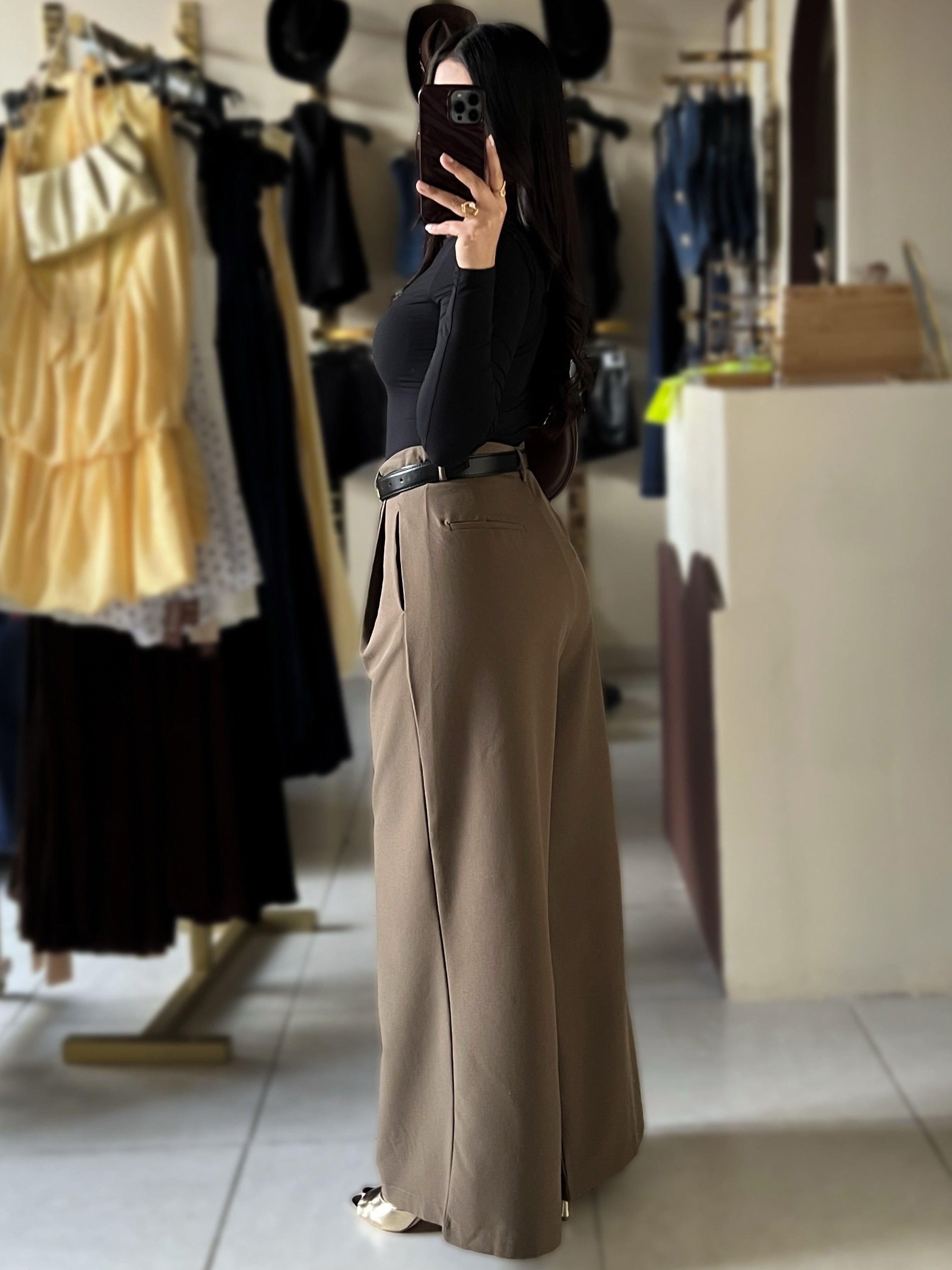 Pantalón de tela