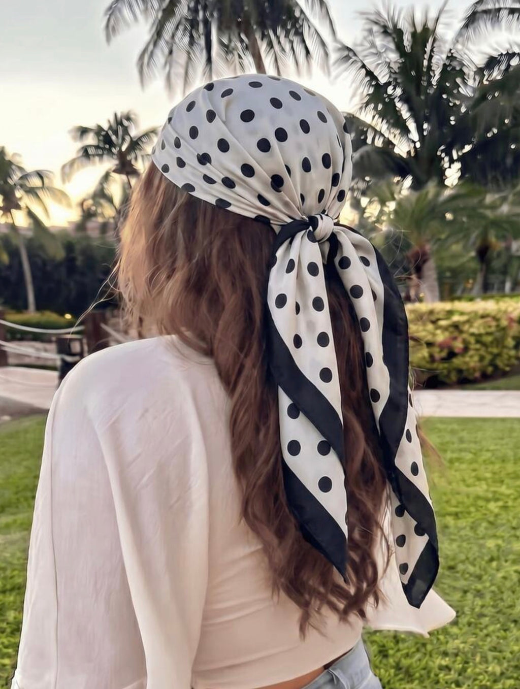 Pañuelo polka dot