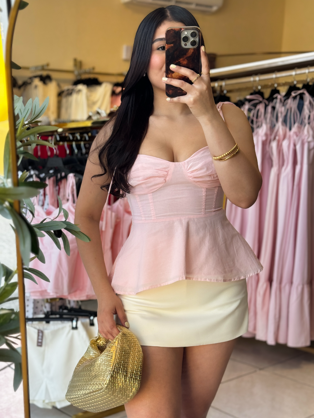 Blusa de tirantes