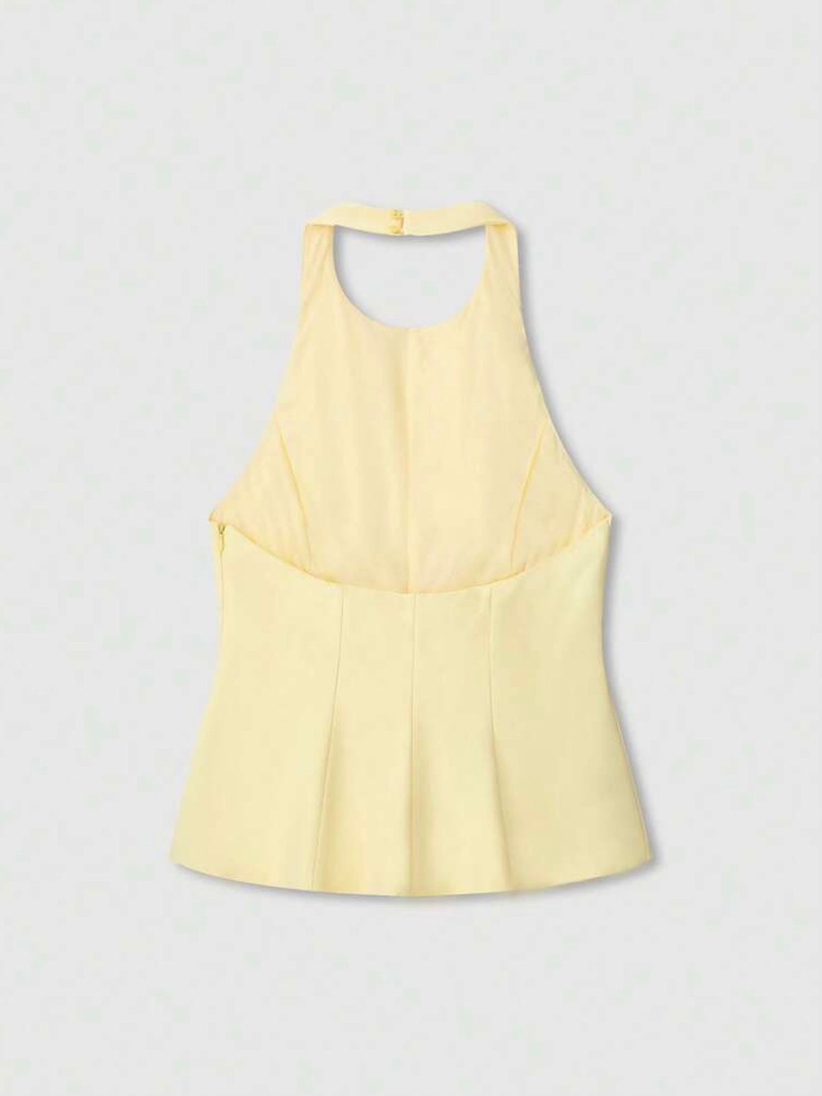 Blusa halter peplum