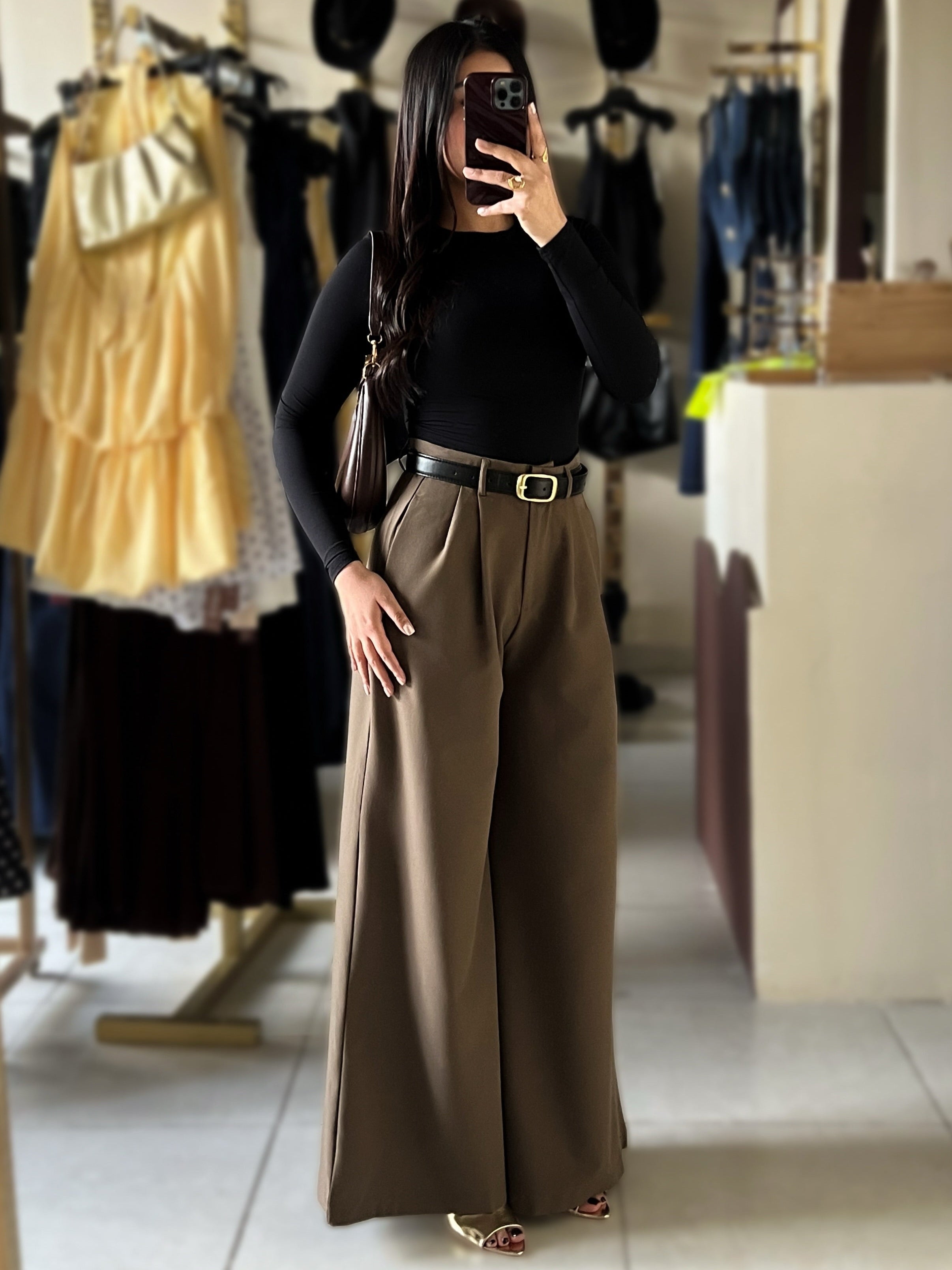 Pantalón de tela