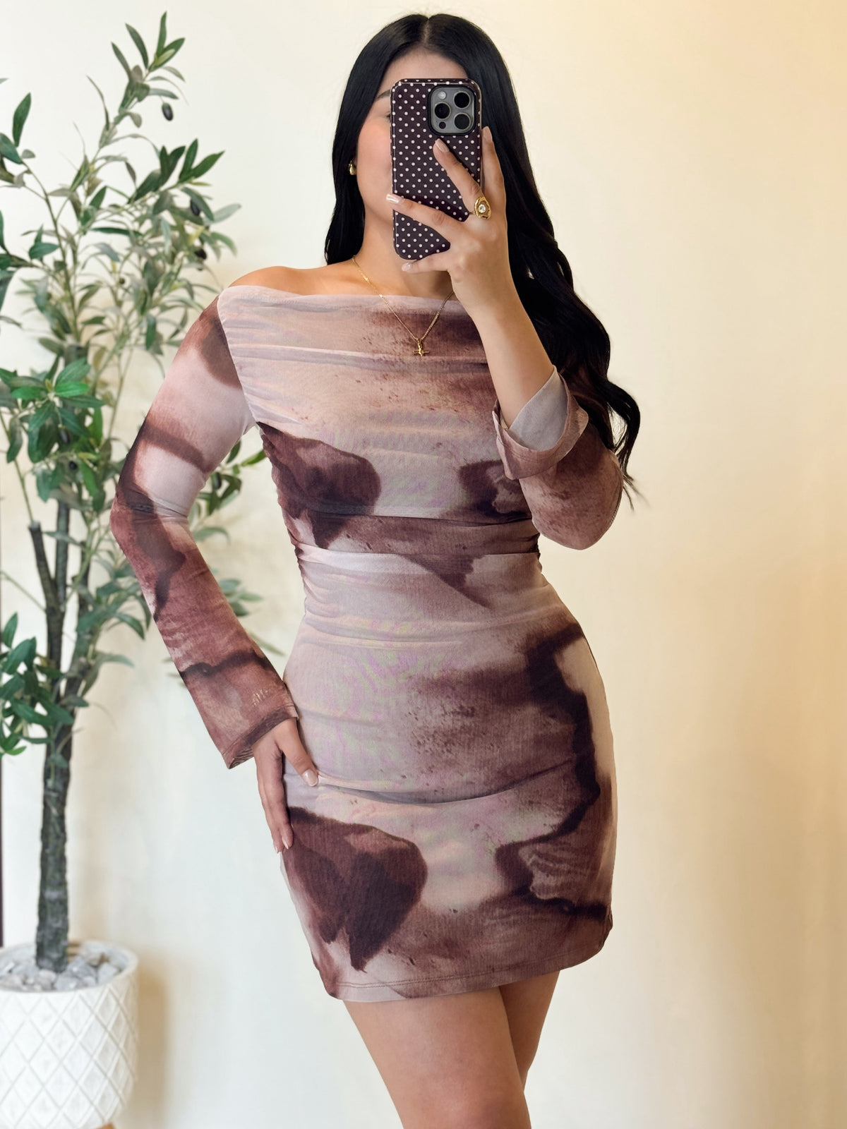 Mini Dress estampado