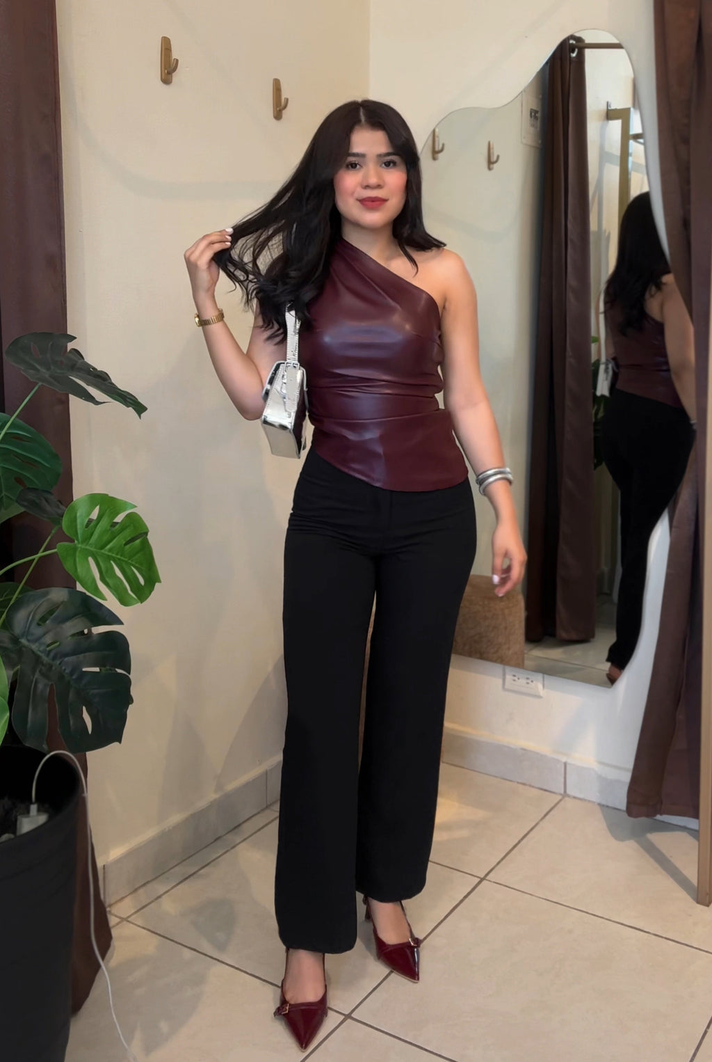 Pantalón de tela