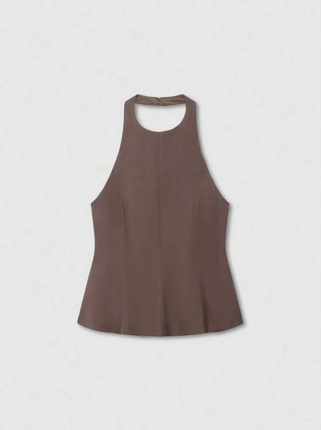 Blusa halter peplum
