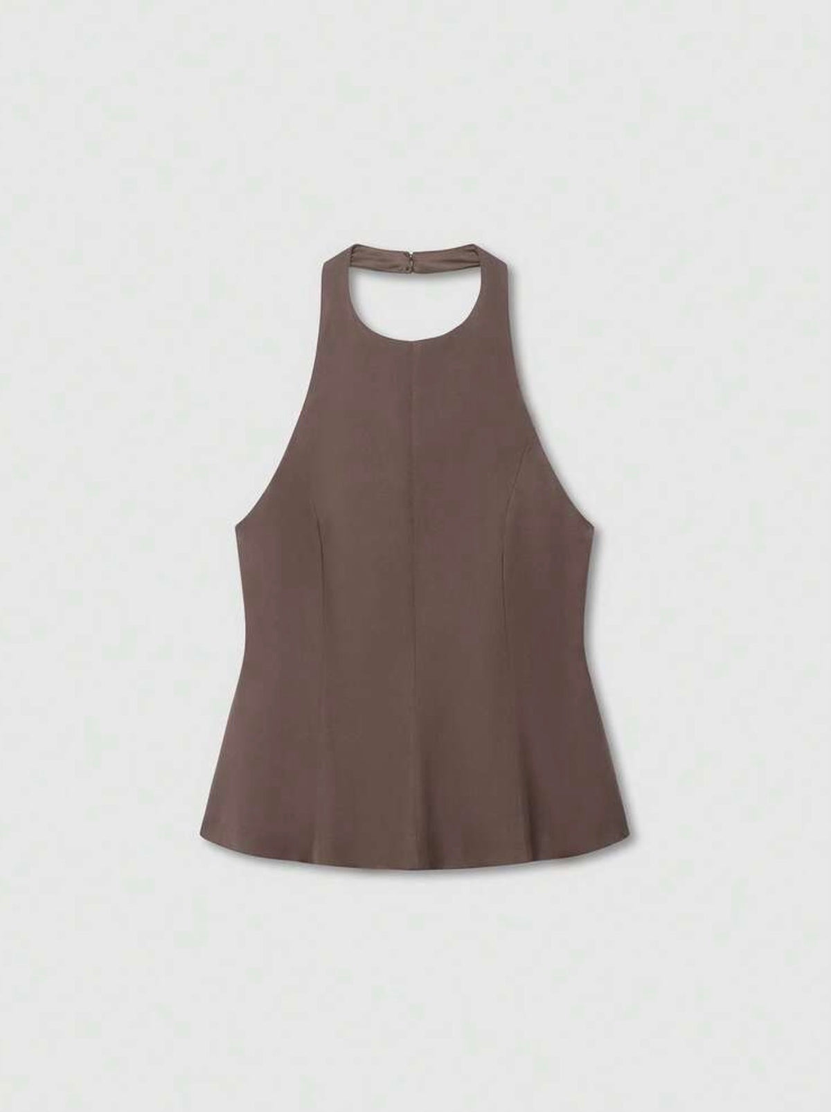 Blusa halter peplum