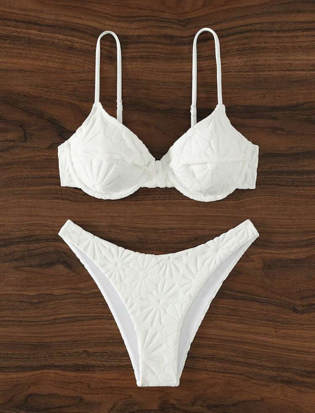 Traje de baño blanco