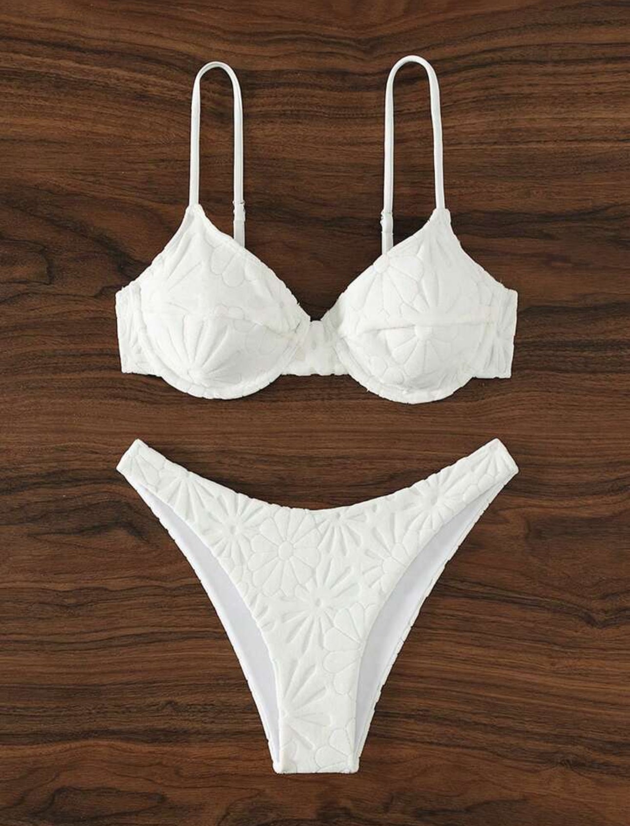 Traje de baño blanco