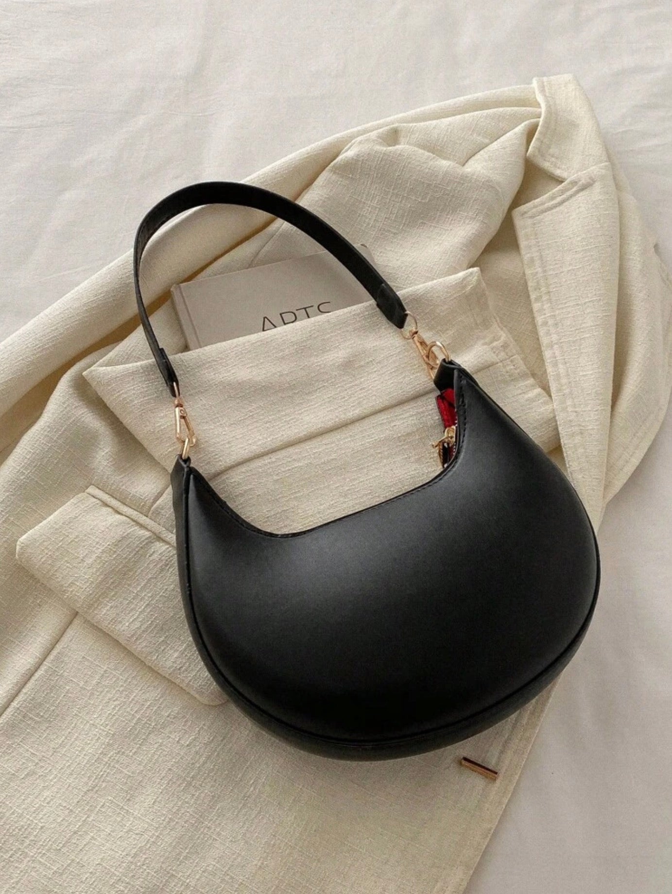 Cartera de hombro negra