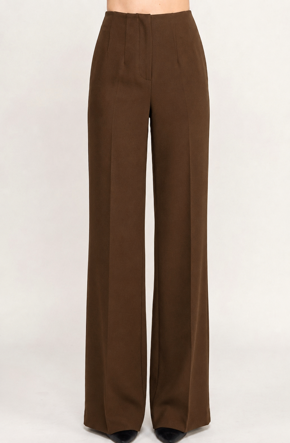 Pantalón de tela café
