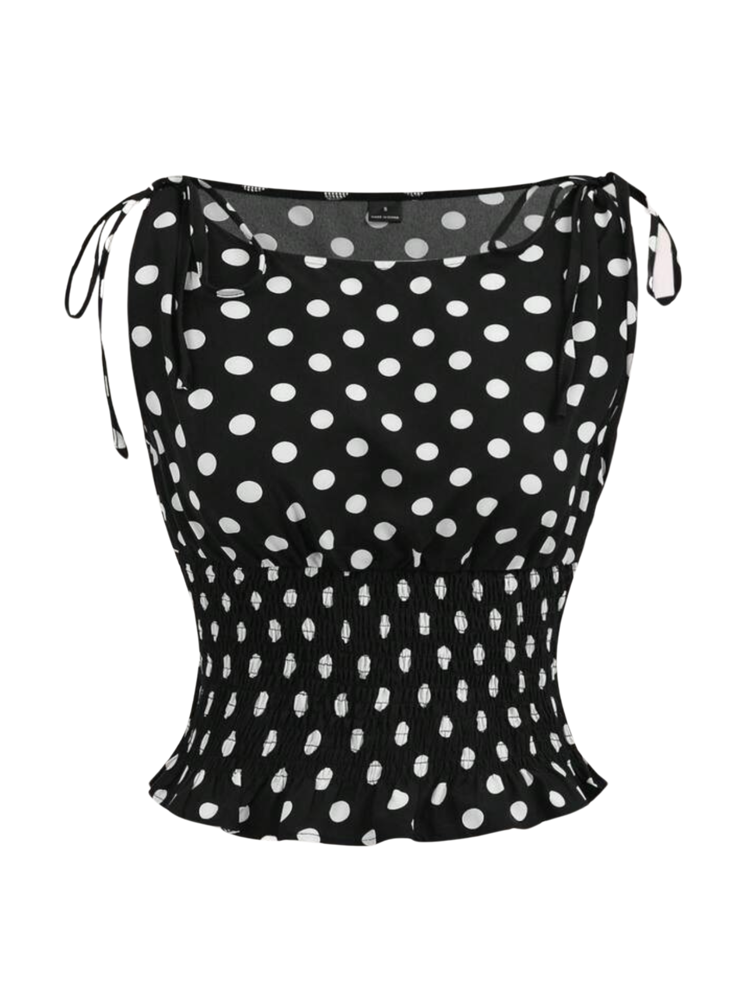 Polka dot top